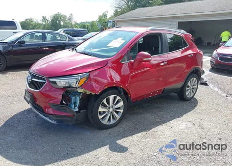 2018 Buick Encore Preferred from USA, damaged, VIN KL4CJASB1JB701371